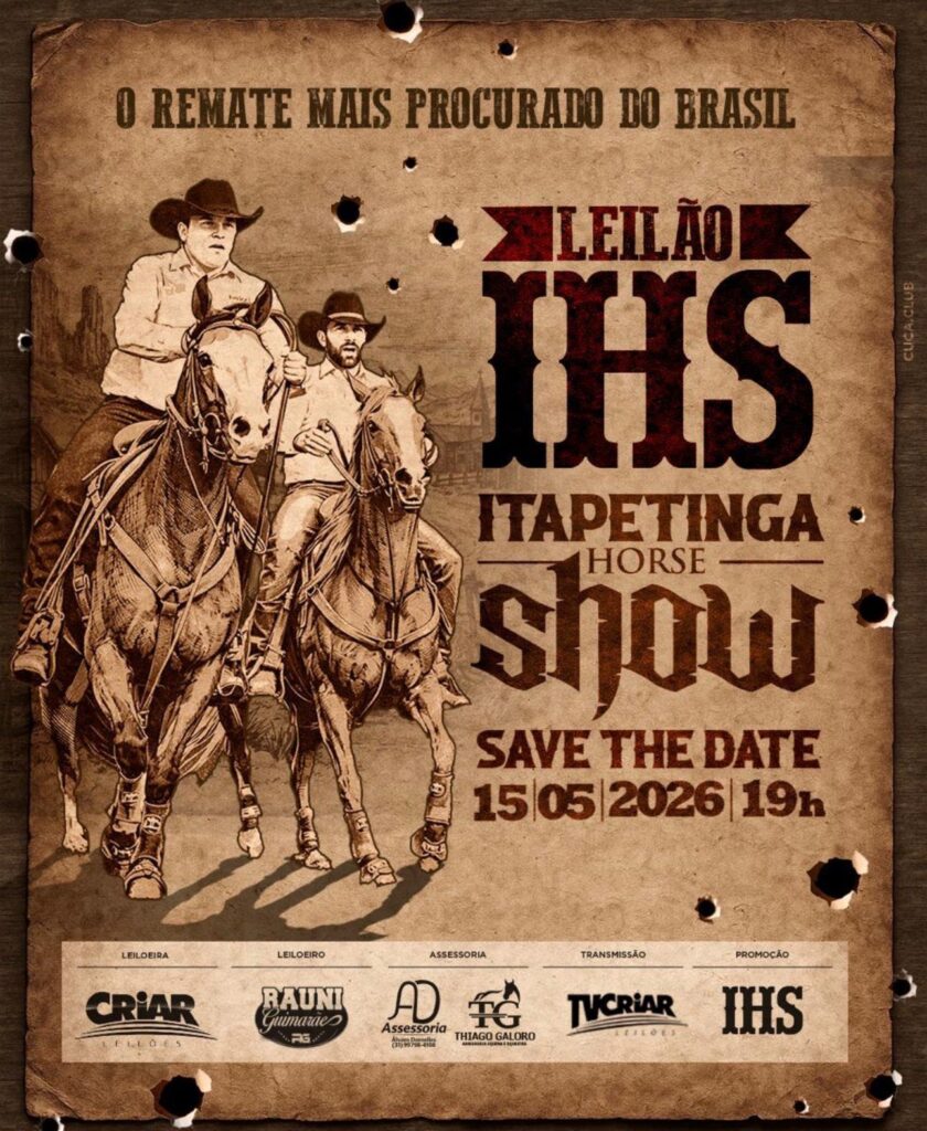 Itapetinga Horse Show chega à 2ª edição com R$ 250 mil em premiação e pistas cobertas